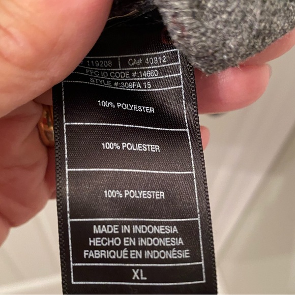 Adidas Men’s Size XL Toronto Raptors Hoodie Grey with Basketball Kangaroo Pouch - Picture 7 of 8